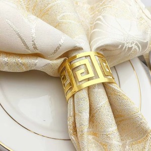 Anneaux de serviette luxueux, éléments de décoration polyvalents adaptés aux mariages, aux fêtes et aux réceptions formelles - Product Image 6
