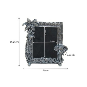 Palmier Cadre photo en fonte d'aluminium Tenture murale très exigeante pour table pour anniversaire Noël parfait Autres occasions - Product Image 4