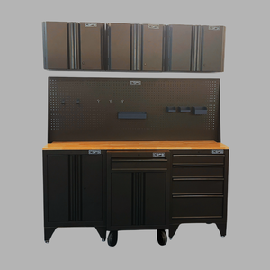 Établi armoire à outils 183cm stockage en acier au carbone pour mécanicien Garage entrepôt stockage d'outils fabriqué au Vietnam - Product Image 3