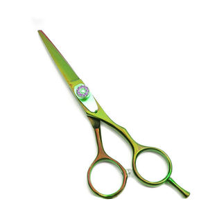 Tijeras de adelgazamiento de peluquero de acero inoxidable profesional más vendidas, precio económico, tijeras de pelo personalizadas, punta de hoja Roma - Product Image 4