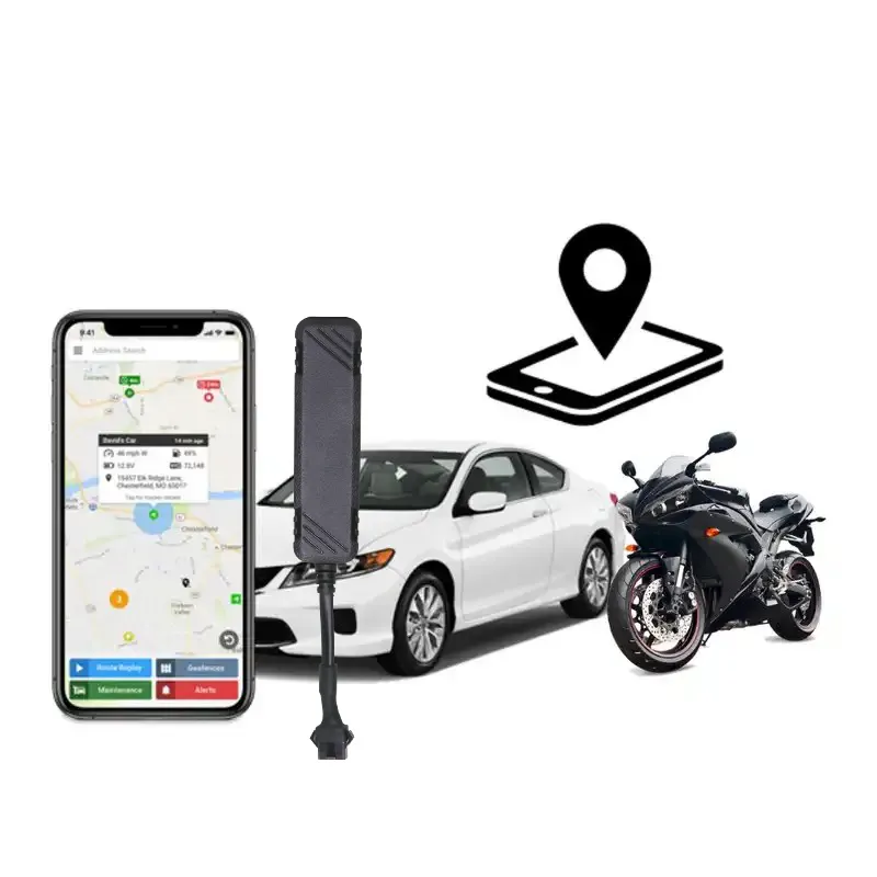 Real Time Tracking Car Position Long Standby Battery Mobile Phone App Gps Tracking Device Bus Bike GPS Location Tracker 2G