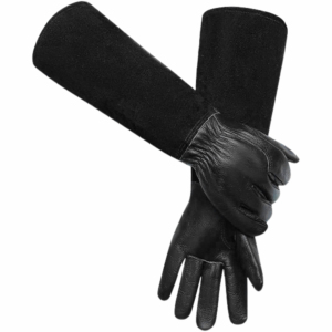 Gants de soudage TIG en cuir de chèvre et de vache de haute performance, résistants à l'abrasion et à la chaleur pour la sécurité - Product Image 5
