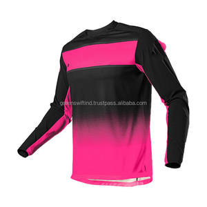 Jersey de Ciclismo de Manga Larga de Secado Rápido, Personalizado OEM para Adultos, Transpirable, de Poliéster, Tela Inteligente Ecológica, Ropa para Ciclismo de Montaña - Product Image 5