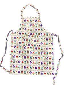 ผ้ากันเปื้อนแขนกุดผ้าลินินพิมพ์ลายปรับแต่งได้โลโก้หลายขนาดและสไตล์สำหรับใช้ในบ้านผลิตจากอินเดีย - Product Image 4