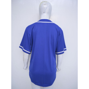 Uniformes Lisos Personalizados al por Mayor, Nuevos, de Alta Calidad, Transpirables, Ligeros, Deportivos, con Cuello en V, Camisetas de Béisbol con Estampado Digital - Product Image 6