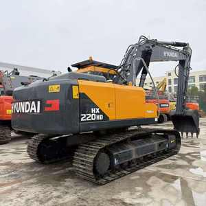 Excavadora Hyundai HX220HD Usada en Buenas Condiciones, de Segunda Mano, Original de Corea, 22 Toneladas, Excavadoras de Cadena Hyundai HX220HD en Venta - Product Image 4