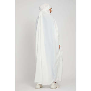 ชุดเดรสสีขาวบริสุทธิ์ยาวเต็มตัว jilbabaya - Product Image 2