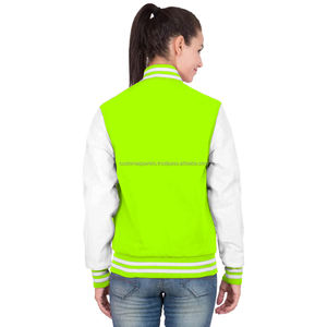 Veste universitaire respirante matelassée en coton doux au toucher avec broderie Confortable pour femmes Décontracté Élégant Hiver - Product Image 4