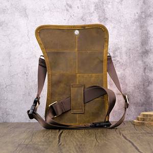 ALW alta calidad cuero genuino motocicleta riñonera muslo caída pierna bolsa para hombres mujeres - Product Image 5