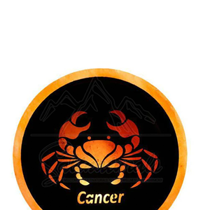 Meilleure vente de haute qualité fait à la main cristal de l'Himalaya Cancer lampe au sel Real Touch lumière de guérison naturelle équilibre émotionnel maison - Product Image 4