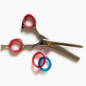 Ciseaux à effiler professionnels en acier inoxydable de 6 pouces, ciseaux de coiffure de salon avec lame tranchante pour effiler et coiffer les cheveux - Product Image 1