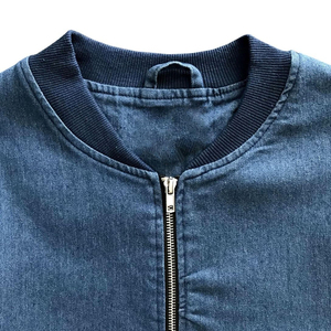 Mens <b>Lightweight</b> <b>Denim</b> Bomber <b>Jacket</b> Casual Breathable Windproof Streetwear Jean Bomber <b>Jackets</b> Clothing <b>jacket</b> for men - Product Image 6