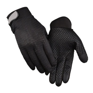 ถุงมือขี่ม้าสำหรับกีฬากลางแจ้งลดราคา ผลิตในปากีสถาน ถุงมือขี่ม้าหนังระบายอากาศกันลื่น - Product Image 3