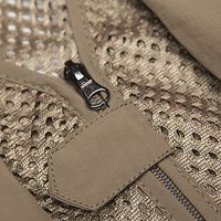 Chaleco de Caza Multifuncional Desmontable de Malla Personalizado para Hombre, Impermeable, Hecho en Pakistán