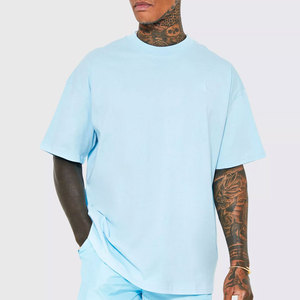 Logotipo personalizado etiqueta privada camiseta de gran tamaño para la venta ropa de verano camiseta de gran tamaño camiseta hecha a medida - Product Image 1