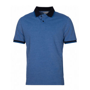Polo à manches courtes en coton pour hommes, vente en gros d'usine |   Tissu de texture premium avec logo personnalisé - Product Image 1