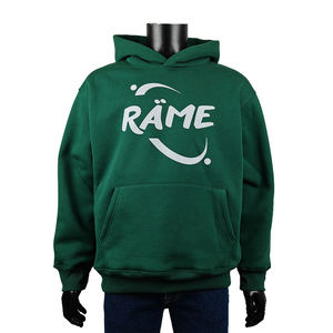 เสื้อมีฮู้ดโอเวอร์ไซส์สำหรับผู้ชายผ้าฟลีซนุ่มสบายทันสมัยทรงแบ็กกี้เหมาะสำหรับการเดินทางยิมและฤดูหนาว - Product Image 2