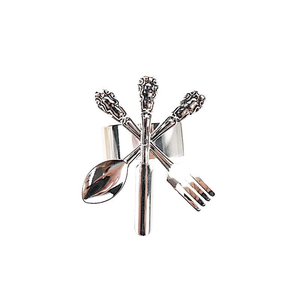 ห่วงรัดผ้าเช็ดปากโลหะสำหรับงานวันขอบคุณพระเจ้าแหวนแต่งงานอุปกรณ์เสริมผ้าเช็ดปากสำหรับตกแต่งโต๊ะในบ้านและห้องครัว - Product Image 3