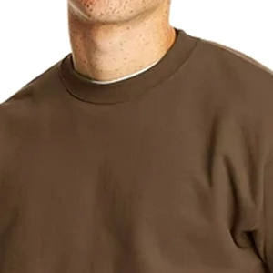 <b>Men's</b> 100% Cotton Casual Wear Workout Pullover <b>Sweatshirts</b> Thermal Hoodies and <b>Sweatshirts</b> Plain Dyed for Winter - Product Image 2