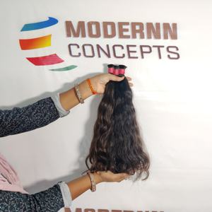 Vente en gros d'extensions de cheveux Remy vierges ondulées, Style Super Wave, Paquets originaux à double trame avec cheveux indiens vietnamiens - Product Image 6