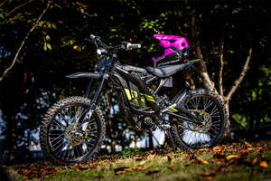 Motocicleta Eléctrica Clásica de 6000W, 60V 40Ah, Light Bees X, Bicicleta Eléctrica, 75KM/H, Motocicleta Eléctrica Light Bee X - Product Image 3