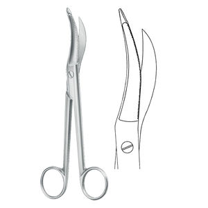 Tijeras de Episiotomía Waldmann de Estilo Alemán de Calidad Premium y Tijeras Nasales Finas para Disección de Tejidos Delicados - Product Image 4