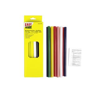 Juego de 12 barras de pegamento termofusible Mini Easy Work, tamaño paquete de 6 - Product Image 1