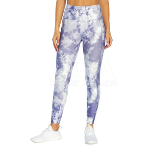 เลกกิ้งออกกำลังกายเอวสูงแบบไร้ตะเข็บลายไทได ระบายอากาศได้ดี เหมาะสำหรับผู้หญิง ยกน้ำหนัก โยคะ ผลิตโดยผู้ผลิตแฟชั่น - Product Image 5