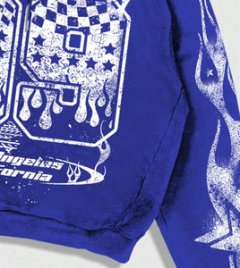 Fournisseurs de vêtements streetwear, sweat-shirt imprimé DTG pour hommes et femmes, en coton 100% et tissu de haute qualité - Product Image 5