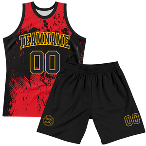 Ensembles d'uniformes de maillot de basket-ball de nouveau Style vêtements de sport confortables ensembles de maillot et de short de basket-ball uniformes de basket-ball pour adultes - Product Image 6
