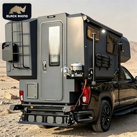 Caisse de camping rigide pour camion plateau, idéale pour les expéditions tout-terrain et les aventures en plein air