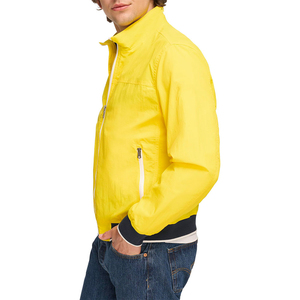 เสื้อแจ็กเก็ตบอมเบอร์สำหรับผู้ชายคอจีนผ้าแคนวาสสีพิเศษสำหรับฤดูหนาว - Product Image 3