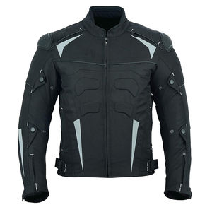 Veste de moto textile pour homme, coupe-vent, imperméable, protection certifiée CE, fournisseur d'usine, vêtements de course automobile et de moto - Product Image 1