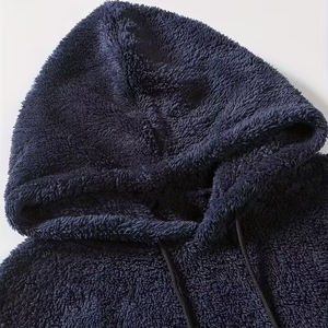 Sudadera Ligera Extra Grande para Hombre, Multicolor, 340 Gsm, Antiarrugas, Sudadera Lisa con Capucha de Peluche para Adultos - Product Image 4