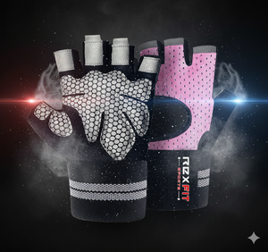 Guantes de Gimnasio RexFit Sport Antideslizantes para Levantamiento de Pesas con Soporte para Muñeca |   Guantes de Entrenamiento Resistentes para Fitness y Fuerza - Product Image 2