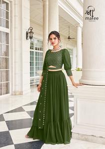 Nuevo Exclusivo de moda Lehenga Choli Party Wear Vestidos de novia Precio bajo Lehenga Choli al precio al por mayor de La India - Product Image 6