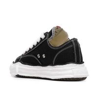 Chaussures basses en toile à plateforme épaisse noires et blanches MMY Peterson OG Sole, baskets de luxe unisexes, tailles EU36-47, en stock à l'étranger
