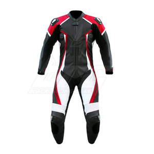 Traje de cuero ligero de secado rápido transpirable de diseño personalizado con logotipo personalizado para equipo de carreras de motos de invierno - Product Image 4