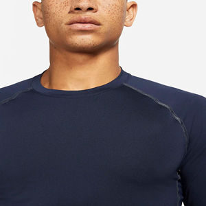 High Quality Custom Printed Spandex <b>MMA</b> <b>Rash</b> <b>Guards</b> for Men Long Sleeve Anti-Bacterial Breathable Quick Dry Eco-Friendly - Product Image 3