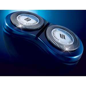 Cabezales de Afeitado de Repuesto de Cuchillas Dobles y Triples para Afeitadoras Eléctricas, Uso Corporal y Facial, Accesorio Lavable, 2 Piezas - Product Image 1