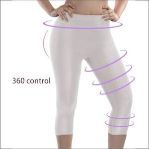 Women's Casual Workout High Waist Yoga Butt Lifter <b>Tummy</b> <b>Control</b> Capris Running Leggings Customized Color Spandex/Nylon 100% - Product Image 2