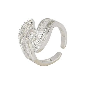 แหวนแต่งงาน zircon AD สัมผัสแห่งความเย้ายวนใจสำหรับวันพิเศษของคุณ - Product Image 3