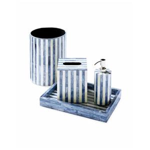 Juego de Accesorios de Baño de Cuatro Piezas de Diseño, Alta Calidad, Moderno, con Incrustaciones de Hueso, Diseño Clásico Europeo-Americano, Elegante y Sofisticado - Product Image 2