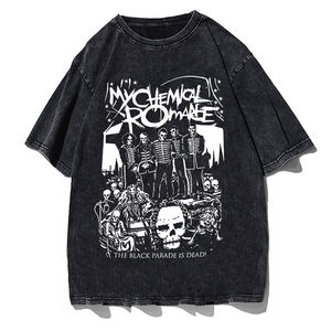 Camisetas con estampado DTG DTF personalizadas para hombre de alta calidad, ropa de calle, camisetas informales de algodón a la moda de verano - Product Image 3