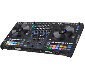 Controlador DJ Profesional de 4 Canales de Venta Rápida, Grado Industrial DIY OEM/ODM, 4 Materiales de Plástico y Aluminio para Mezcla de Stems - Product Image 3