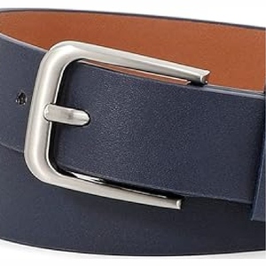 Cinturón de Vestir de Cuero Vacuno de Alta Calidad para Hombre, Estilo Formal, Logotipo Personalizado, Nuevo, Diseño Transpirable y Duradero - Product Image 2