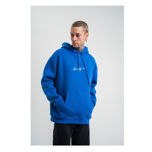 Sudaderas con Capucha de Felpa Bordadas Personalizadas para Hombre y Niño, Talla Grande, Ajuste Holgado, 100% Algodón, Diseño con Bolsillo - Product Image 2