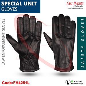 Guantes DE TRABAJO resistentes a cortes de la mejor calidad, guantes tácticos resistentes, guantes de cuero de seguridad Spezialeinheitenhandschuhe - Product Image 5