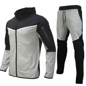 Fabricant d'ensembles de jogging de haute qualité, survêtement de sport pour hommes, ensembles de vêtements d'entraînement/survêtement de gymnastique personnalisé et confortable pour hommes - Product Image 4