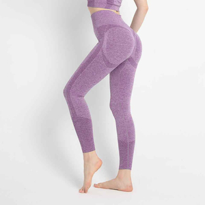 Premium Women's Yoga <b>Pants</b> Quick Dry Breathable Summer Knitted Mid Cooling Sheer <b>Mesh</b> Panel Stretched Legging High Quality - Product Image 2